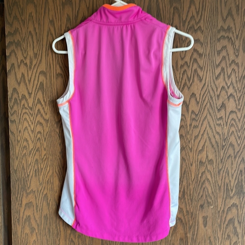 Orange‎ and Pink Athletic JoFit Golf Top - Picture 5 of 5